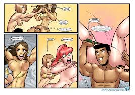 HD Porn Comics - John Persons Pool Party Interracial Hentai