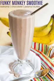 Chocolate Peanut Butter Banana Smoothie Recipe Tastes Like Dessert Recipe Peanut Butter Banana Smoothie Peanut Butter Banana Smoothie Recipe Banana Smoothie