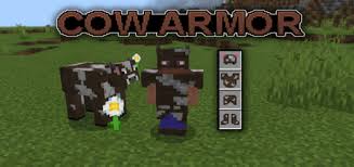 E.g redstone armor with redstone or emerald armor with emeralds. Cow Armor Minecraft Pe Addon Mod 1 16 0 51 1 16 0 1 15 0 56 1 15 0 1 14 30 1 13 1