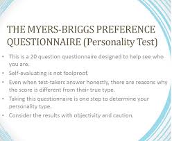 The myers briggs personality test type indicator among other psychometric personality tests is an inventory where you evaluate yourself based on generalized, structured statements that help to identify a person's characteristic differences, strengths, and. Myers Briggs Personality Test Free Online Printable Printerfriendly