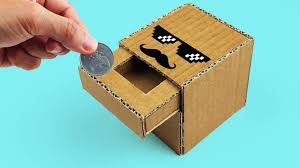 Follow along with the complete instructions and start crafting this diy together with your kids. How To Make Magic Box From Cardboard Youtube How To Make Magic Money Box Diy Cardboard Crafts