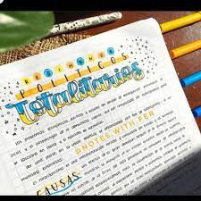 Titulos Azules Y Amarillo Titulos Bonitos Para Apuntes Libreta De Apuntes Como Tomar Apuntes