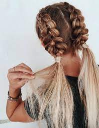 As the name suggests one minute, this hairstyle can be done in a minute as you have to pick a certain section of. Easy Hairstyle Girls Girls Easy Hairstyle Cute Hairstyle Girls Quick Hairstyle For Girls Braids For Long Hair Braided Hairstyles Easy Box Braids Hairstyles
