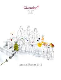 This supplier has not provided a company introduction yet. Annual Report 2012 Givaudan