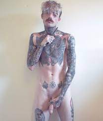 Tattooed Nude Skinny Guy Selfies (Gallery) - ChristopHD