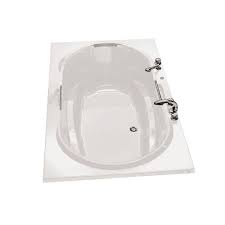 Add a relaxing new element to your daily routine with a soaking tub. Maax Antigua 72 In Acrylic Center Drain Oval Drop In Soaking Bathtub In White 101250000001101 Bath The Maax Antigua Soaker Tub Is The Perfect Tub For