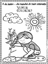 No próximo dia 05 de junho será celebrado o dia mundial do meio ambiente 2021. Colorindo Desenhos Do Dia Do Educacao E Transformacao Facebook