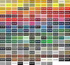 ral color chart pdf in 2019 painting old furniture ral