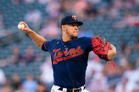 Minnesota twins pitcher jose berrios throws against the chicago white sox in the first inning of a baseball game tuesday, july 6, 2021, in minneapolis. Ddteof9ftyvarm