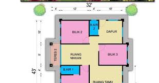 Galeri pelan rumah pakar buat tanah sendiri design rumah b1 28 3 bilik 1 air 32 x 33 907 kaki pelan rumah teres setingkat 3 bilik pelan. Pin On Ctp
