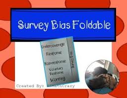 Survey Bias Foldable Ap Statistics Foldables Bias