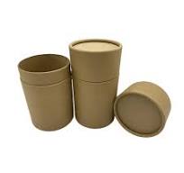 Best Selling Nutrition Power Paper Container Snacks Jar Wax Lined Craft  Cardboard Paper Tube