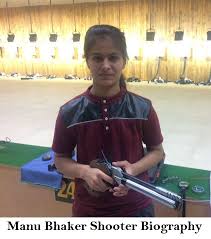 Bhaker, all of 17 years old, secured india an olympic quota at the issf world cup last year. Manu Bhaker Shooter Biography Age Cast Net Worth Imp Days