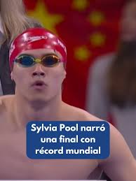 🤩 La ganadora olímpica costarricense Sylvia Pool narró una espectacular  final masculina de los 100 metros libres, donde el atleta chino Pan Zhanle  rompió el récord mundial con un tiempo de 46.40 ...