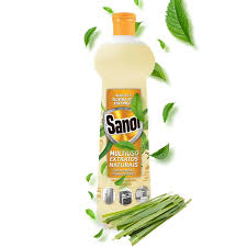 Multiuso Extratos Naturais Capim Limão & Folhas Verdes 500mL - Sanol - Casa  & Obra - Materiais de Construção