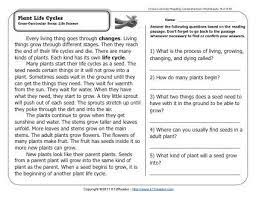 Maybe you would like to learn more about one of these? Plant Life Cycles 2nd Grade Reading Comprehension Worksheets