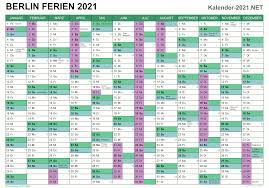 Ferien bw 2021 fasching / ferien baden wurttemberg 2021. Ferien Berlin 2021 Ferienkalender Ubersicht