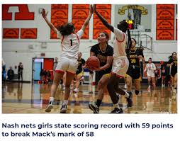 When Elaina Mack of King Cove learned that her state scoring record of 58  points had fallen earlier this month, she smiled. After discovering  Tikigaq's Jennifer Nash was the one who broke