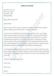 Informal letters are written to family, friends, and relatives and also to someone with whom you do not share any professional relation. Informal Letter Informal Letter Format Samples And How To Write An Informal Letter A Plus Topper