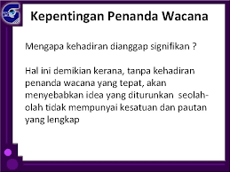 Hal ini demikian kerana perpaduan merupakan asas. Gwp 1092 Wacana Penulisan Topik 3 Penanda Wacana