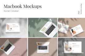Macbook Mockups Scene Creator Macbook Mockup Scene Creator Iphone Mockup