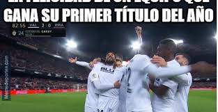 Las cargadas para el madrid no se hicieron esperar en las redes sociales: Los Mejores Memes Del Valencia Real Madrid Defensa Central