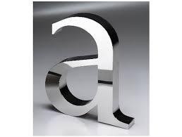 This is a generator for text fonts of the cool variety. Small Alphabet Letter Stainless Steel 3d Letter à¤¸ à¤ à¤¨à¤² à¤¸ à¤¸ à¤ à¤² à¤² à¤à¤° In Royapuram Chennai Aesthetic Concepts Id 12471102088