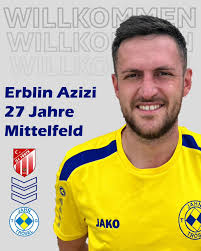 🔵 Willkommen Erlblin 🟡 Erblin Azizi kam diesen Sommer als spielender  Co-Trainer zur TG Jahn. Hier wird er Uwe Engert unterstützen und seine  Qualitäten im Mittelfeld zeigen. Durch sein noch junges Alter