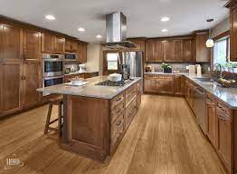 The 7 best cabinet paint colors for a happier kitchen, according to interior designers. Door Style Soho Wood Species Maple Finish Pecan C Haascabinet Kitchen Design Small Kitchen Design Oak Kitchen Cabinets