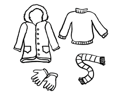 Printable paper doll seasons clothes, summer continue with more related things like school uniform coloring pages, fall word search printable and preschool summer theme worksheets. Printable Winter Clothing Coloring Pages Novocom Top