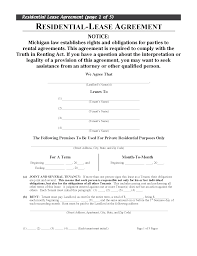 free michigan residential lease agreement pdf