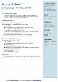 We own and operate more than 1,200 stores in 32 states and our stock trades on the nasdaq (mnro). Convenience Store Manager Resume Samples Qwikresume