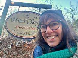 📝 A Note from a Writer in Residence: "I've had a wonderful residency.  Thank you so much. This time is, as always, life-giving, rejuvenating,  refreshing. It's been very productive."