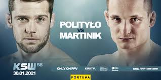 Ksw 58, czyli kolejna odsłona gali największej organizacji mieszanych sztuk walki w europie, odbędzie się 31 stycznia 2021 roku. Ksw Martial Arts Confrontation Offical Ksw Federation Website