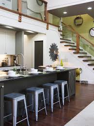 Plan Kitchen Island Metal Bar Stools Open Floor Plan Kitchen Bar Stools Bright White Kitchen Bar Hgtv Plan Kit Open Floor Plan Kitchen Elbow Room Barn Kitchen