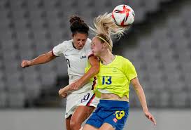 Meet mom & learn why we started you tube. Sweden S Women S Soccer Team Upsets Us At Tokyo Olympics Voice Of America English