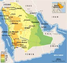 Plan de ville, carte routière et carte touristique la mecque, avec les hôtels, les sites touristiques et les restaurants michelin la mecque. Visa Arabie Saoudite Carte De L Arabie Saoudite