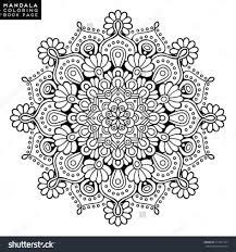 Flower Mandala Vintage Decorative Elements Oriental Pattern Vector Illustration Islam Arabic In Mandala Malvorlagen Mandala Selber Malen Malbuch Vorlagen