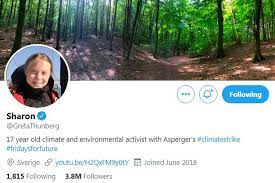 Greta thunberg accidentally shared a message showing she was getting told what to write on twitter about the ongoing violent farmers' revolt in india. Greta Thunberg Changes Twitter Name To Sharon After Game Show Error Bbc News