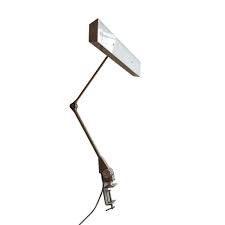 The swinging desk arm of the byb e430 led desk lamp offers a functional lighting that's uniquely and solidly designed. Vintage Clamp Desk Lamp By Wolfgang Tumpel For Waldmann Leuchten 1970s For Sale At Pamono