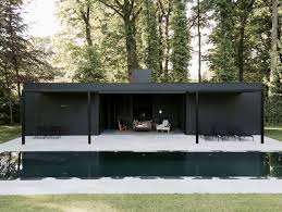 A contemporary pool house is much more than just a place to tuck away all your pool gear, bundles of extra towels and other essentials. Simplicity Love Cd Pool House Belgium Marc Merckx