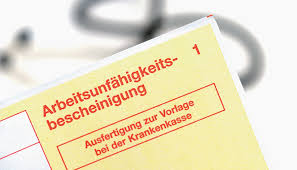 Passende formulierung | wer krank ist, muss seinen arbeitgeber unverzüglich darüber informieren. Arbeitsunfahigkeitsbescheinigung Dokument Mit Beweischarakter