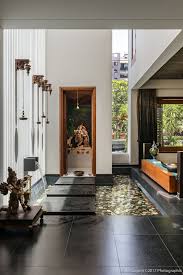 Gallery Of Skewed House Studio Lagom 26 Temple Design For Home Room Door Design Pooja Room Door Design