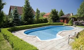 Pool Im Garten 75 Ideen Um Den Sommer Zu Kuhlen Neueste Dekoration 2018 Swimming Pool Designs Pool Landscaping Pool Shapes