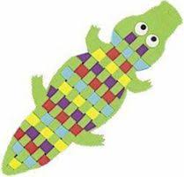 Crocodiles Art Crocodile Bricolage Pour Tout Petit Craft