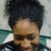 This braid was the foundation for the hair weft to be installed. 3
