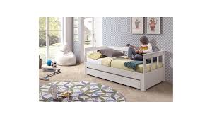 Lit adulte contemporain avec coffre melby. Lit Simple Transformable En Double Gabriel Gain De Place Sonuit