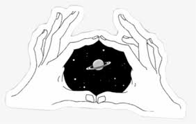 Check spelling or type a new query. Hands Space Planet Galaxy Universe Hand Aesthetic Black And White Drawing Hd Png Download Transparent Png Image Pngitem