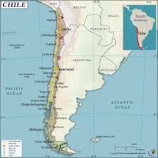 What Are The Key Facts Of Chile South America Map Chile World Geography
