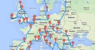 Idealnoto Ptuvane Iz Evropa 45 Grada Za 14 Dni Best European Road Trips Road Trip Europe European Road Trip